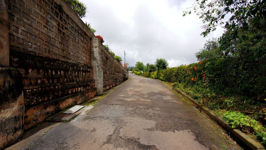 An internal main road