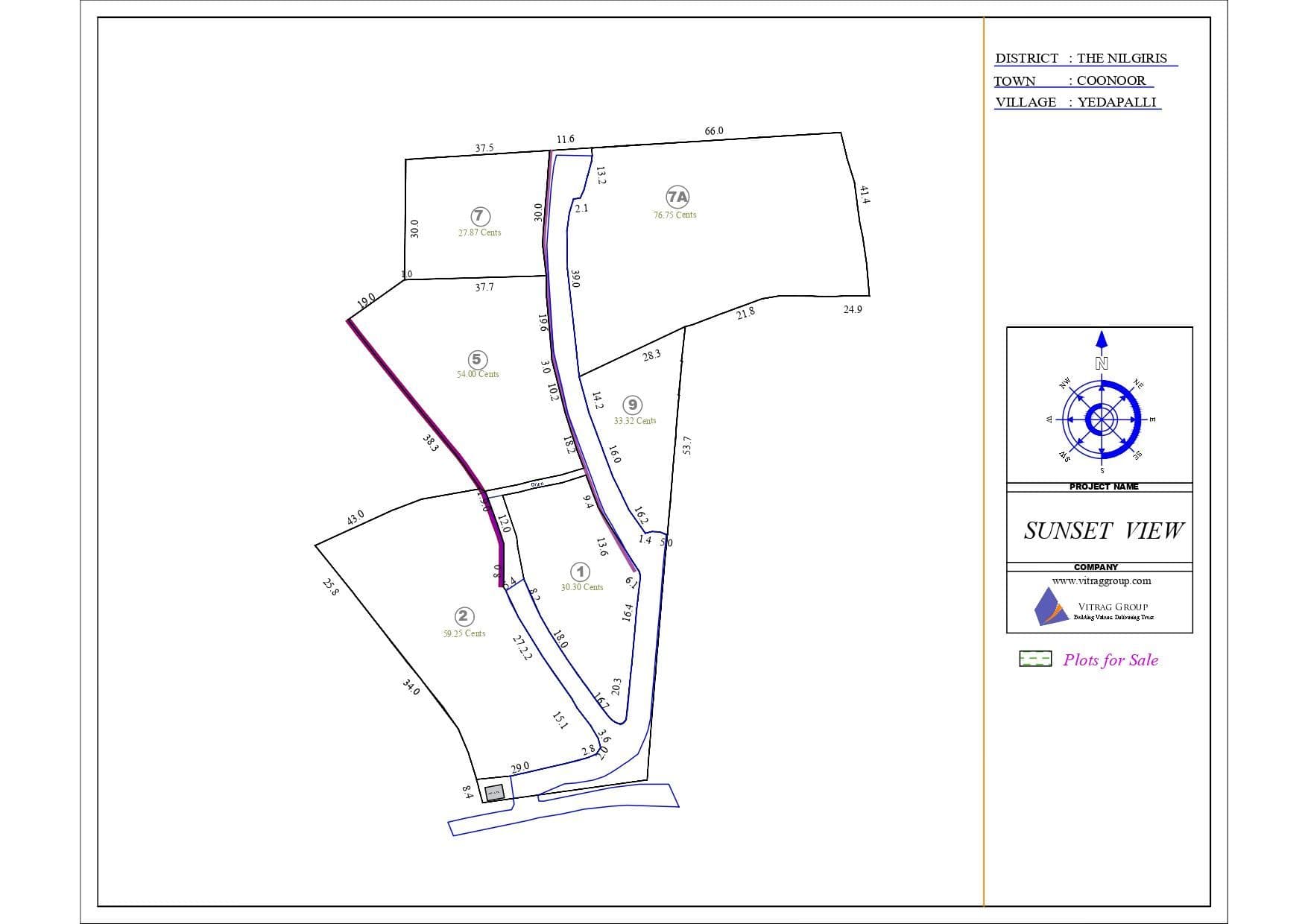 Sunset View Layout