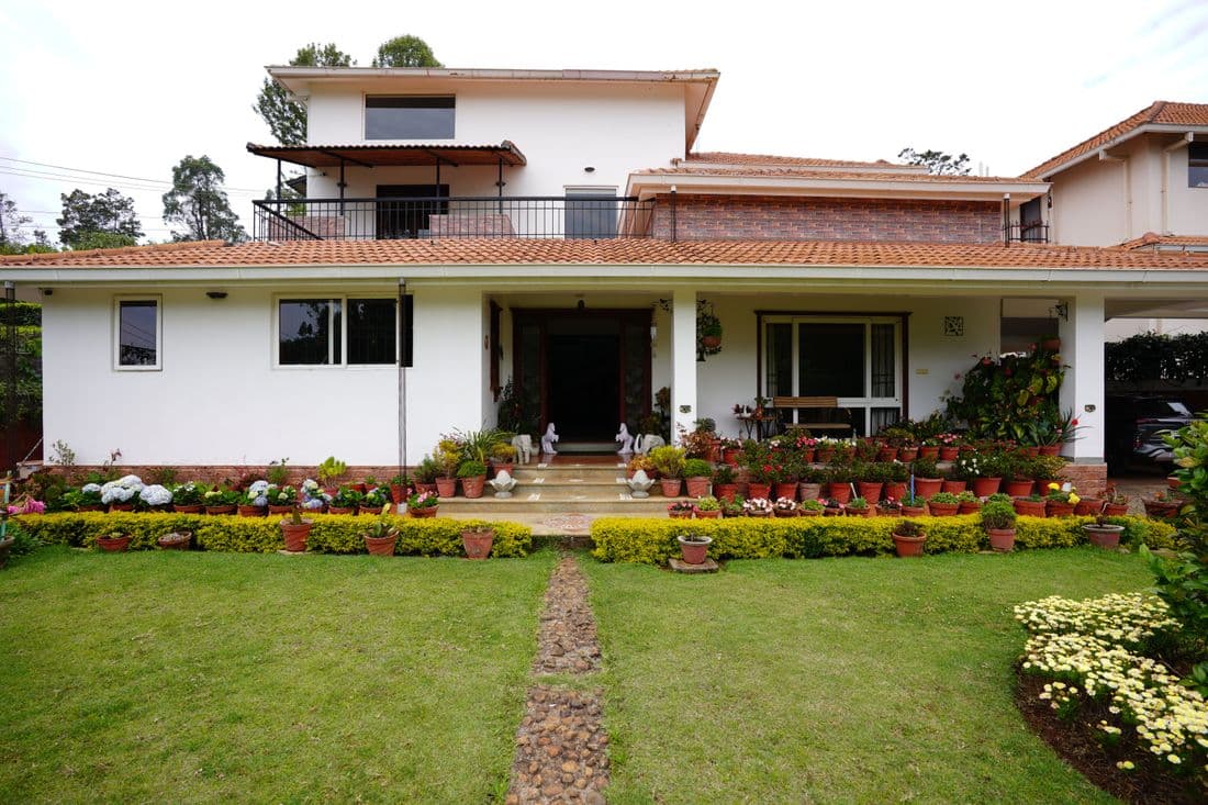Elevation of the House