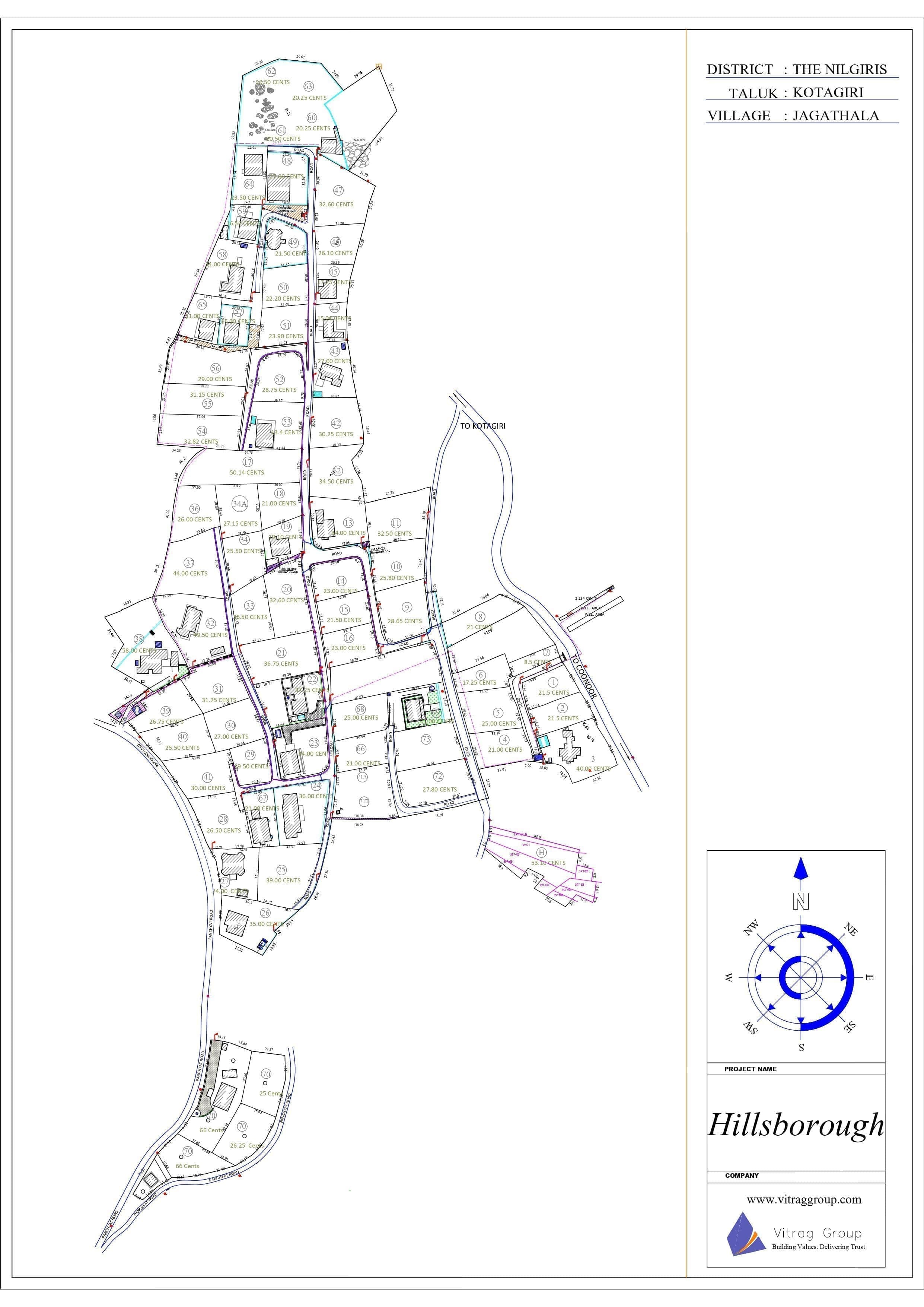 Hillsborough Layout Plan