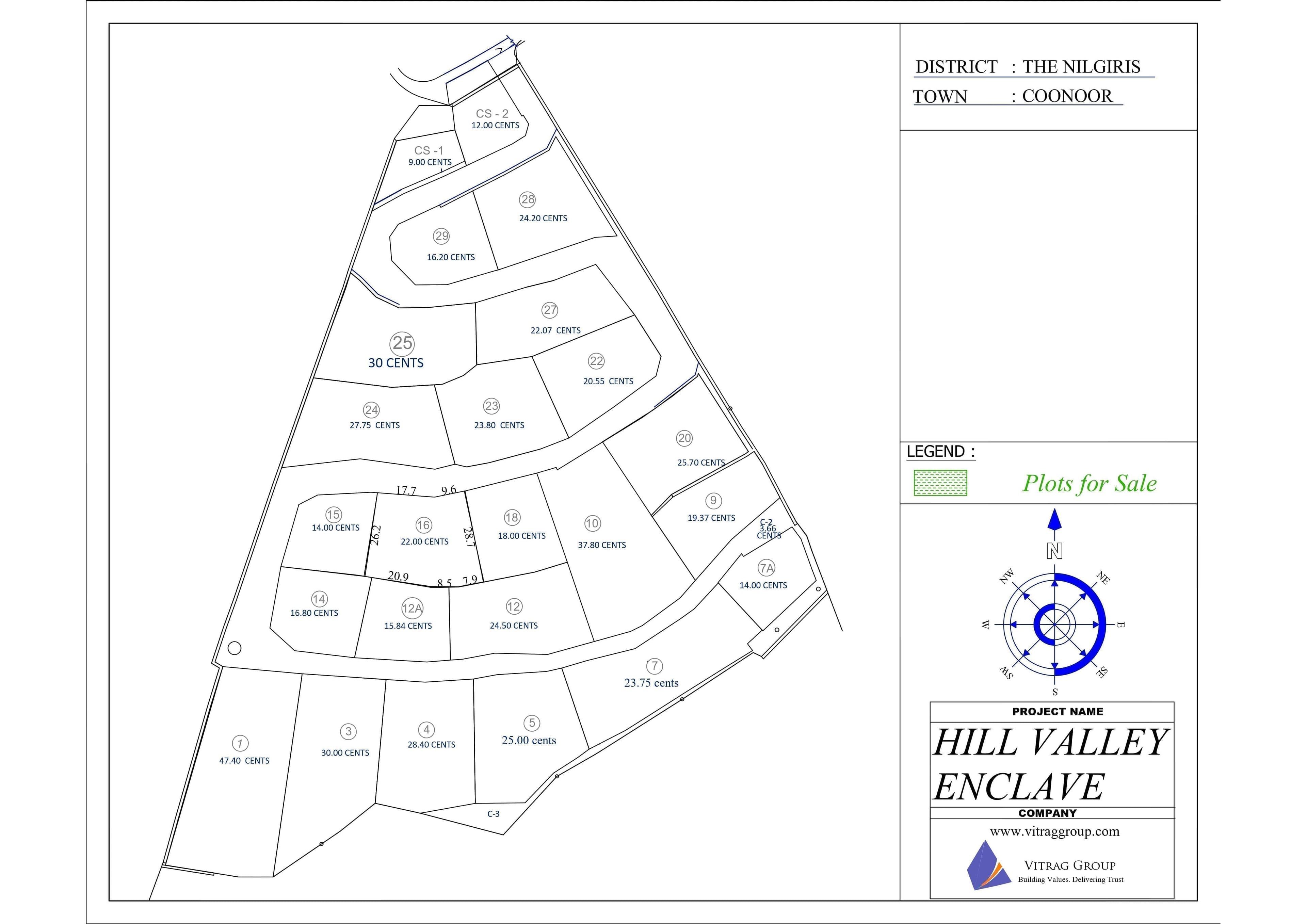 Hill Valley Enclave Layout